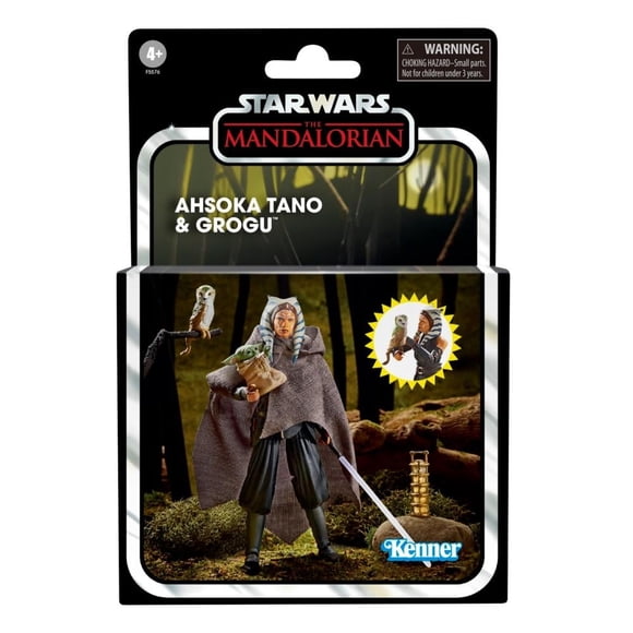 Figura Ahsoka Tano y Grogu Hasbro Star Wars 3.75 Pulgadas