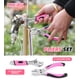 thumbnail image 3 of Kit de herramientas DOWELL, 167 unidades, color rosa, para el mantenimiento del hogar, 3 of 7