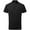 Black, variant on Premier Mens Essential Coolchecker Short-Sleeved Chef Shirt