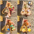thumbnail image 2 of Creative Capibala Capybara Series Keychain Cartoon Cute Doll Couple Car Bag Key Chain Pendant Charming Capibala Keyring Gift, 2 of 4