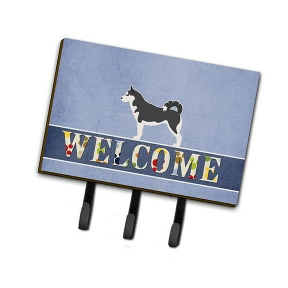 Carolines Treasures BB5584TH68 Siberian Husky Welcome Leash or Key Holder