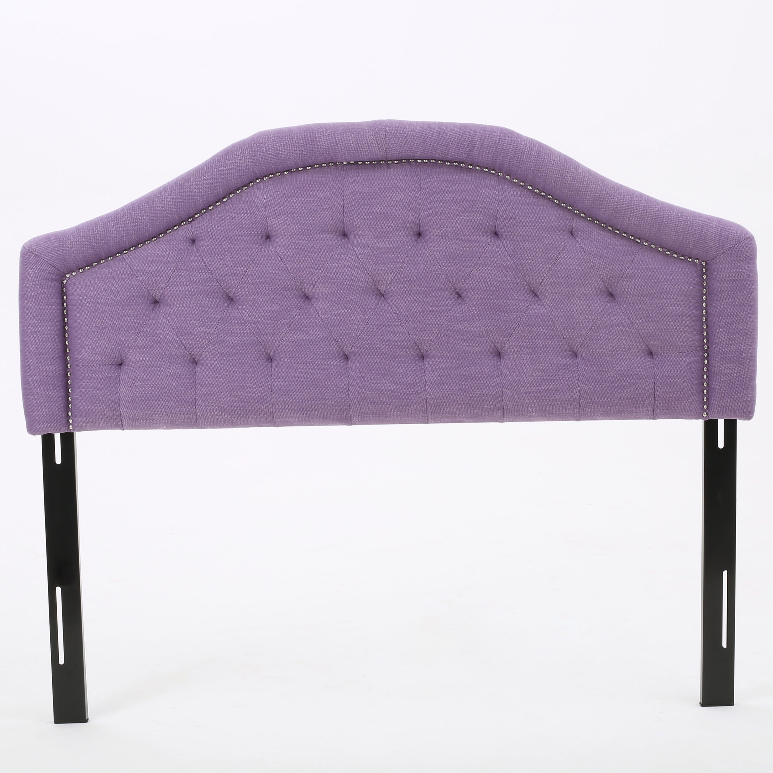 Dublin Contemporary Fabric Full/Queen Headboard, Light Purple