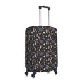 thumbnail image 3 of Fotbe Mushroom Luggage Cover Protector,Suitcase Protector,Scratch and Dirt Resistant,Fits 18-32 Inch Luggage-Large, 3 of 9
