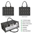 thumbnail image 2 of Large Capacity Tote Bag,Schnauzer Dog Handbag Fashion Luxury Tote Bag,15.7"x13"x 5.1" Inches,Laptop Compatible, 2 of 6