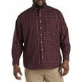 thumbnail image 2 of Medium Plaid Sport Shirt Navy Orange 4XL, 2 of 5