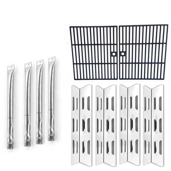 Replacement BBQ Parts for Bond GSF2616AC, BBQ Grill Includes 4 Grill Burner, 4 Heat Plate & Cooking Grid (Set of 2)