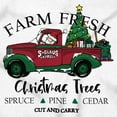 thumbnail image 2 of Farm Fresh Christmas Tree Truck Crewneck T Shirts Boy Girl Brisco Brands S, 2 of 6
