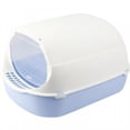 thumbnail image 3 of New Fully Enclosed Cat Litter Box With Shovel Pet Litter Box Large Capacity Cat Toilet Litter Box Closed Sandbox Pets Supplies ShopWise Round, 3 of 9