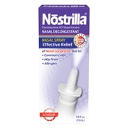 Nostrilla Nasal Decongestant Original Fast Relief 0.50 oz (Pack of 2)
