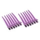 thumbnail image 2 of Caja de 12 pinzas para el pelo, para peluquería, color rosa y rojo., 2 of 9