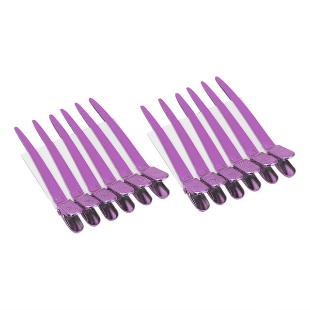 6 Couleurs Pinces à Cheveux de Salon Pinces à Cheveux Barbier pour Colorier