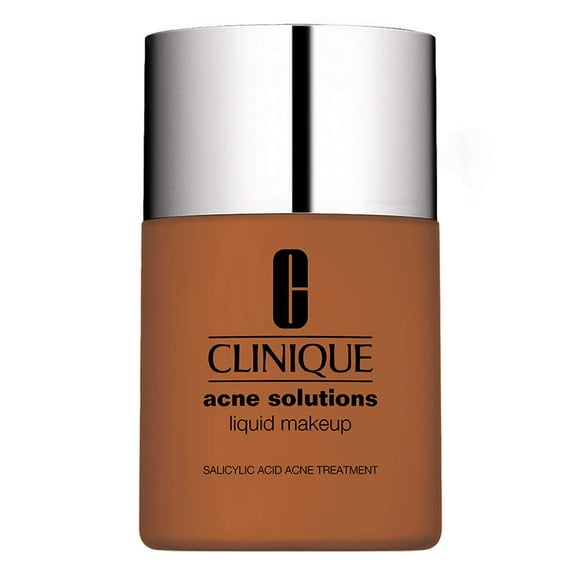 CLINIQUE ACNE SOLUTIONS ACNE SOLUTIONS FOUNDATION 1.0 OZ FRESH GINGER CLINIQUE/ACNE SOLUTIONS LIQUID MAKEUP 11 FRESH GINGER 1.0 OZ DRY COMBINATION/OILY SALICYLIC ACID ACNE TREATMENT