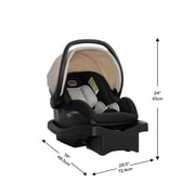 Evenflo Omni Signature Travel System with LiteMax Infant Car Seat, Coastal Coffee