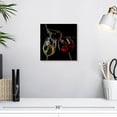 thumbnail image 2 of Elephant Stock Red And White Wine Splash Wall Art - Square Canvas Wall Art - Dining Room Wall Decor - Food And Drink Canvas - Black And Gold Decor - 10" x 10", 2 of 8