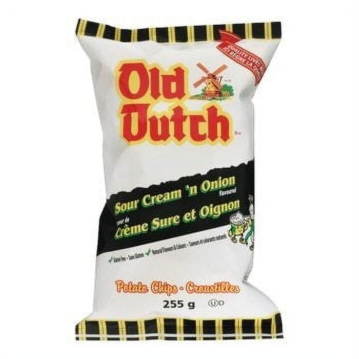 open lace back dress Old Dutch, All Dressed, Potato Chips, 255g