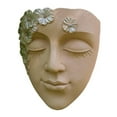 thumbnail image 4 of Plantería de escultura facial decoración de árboles al aire libre decorativo de resina creativa de resina maceta para la sala de estar para la sala de Caqui, 4 of 8