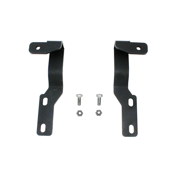 From China LED Light Pod Metal Hood Mount Bracket Kit/Ditch Hood Light Brackets Compatible with 2005-2015 Toyota Tacoma - Black.