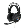 thumbnail image 1 of G15MV Auriculares con cable RGB Light On Ear Auriculares con conector de audio de 3,5 mm y con Abanopi Auriculares, 1 of 7