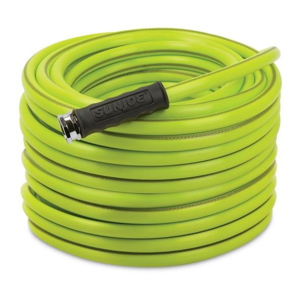 Aqua Joe AJH12100 HeavyDuty Garden Hose 100Foot 1/2Inch Flow