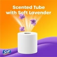 thumbnail image 4 of Scott ComfortPlus Toilet Paper with Soft Lavender Scented Tube, 12 Mega Rolls, 4 of 10