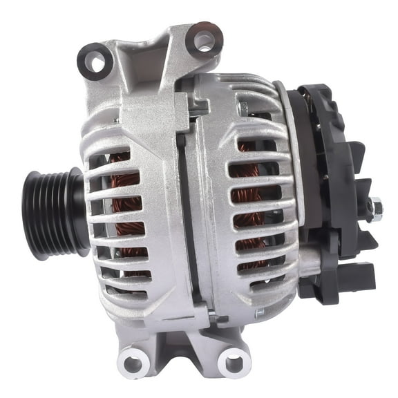 GELUOXI 12V 150A  Alternator for Mercedes-Benz C300 GLK350 Sedan Sport Utility 2009-2012 Silver 1Pc