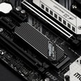 thumbnail image 4 of M.2 Solid State Hard Disk Heatsink Heat Radiator for PCIE 2280 SSD (Grey), 4 of 7