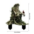 thumbnail image 3 of Acrylic Fairy Garden Stakes Outdoor Withered Branches Yard Art Pot Stakes Whimsical Tree Root Figurine Decorative Sign, 3 of 4