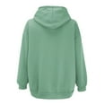 thumbnail image 5 of NMMUED Zip Up Hoodie, Hooded Jacket Women, Zip Up Jackets for Women, Plus Size Sweatshirts for Women, Spring Jackets for Women 2025, Green 1 L, 5 of 5