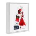 thumbnail image 3 of Stupell Industries Glam Holiday Glam Shopping Boxes White Framed Giclee Art, 24 x 24, by Amanda Greenwood, 3 of 8