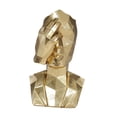 thumbnail image 4 of Estatua de pensador de resina, figura abstracta, adorno moderno para el hogar, escultura. No ver, 4 of 9
