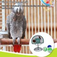 thumbnail image 3 of Billuyoard Pájaro Baloncesto Loro Juguete Suministros para mascotas Metal Entretenimiento exquisito Divertido Ahorro de espacio Accesorios de juego Suministros de alimentación y agua para mascotas Billuyoard PT005089-01, 3 of 6