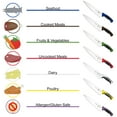thumbnail image 5 of Mercer Culinary Millennia Colors 6-Inch Curved Boning Knife, Blue 6" Curved Boning Knife, 5 of 5