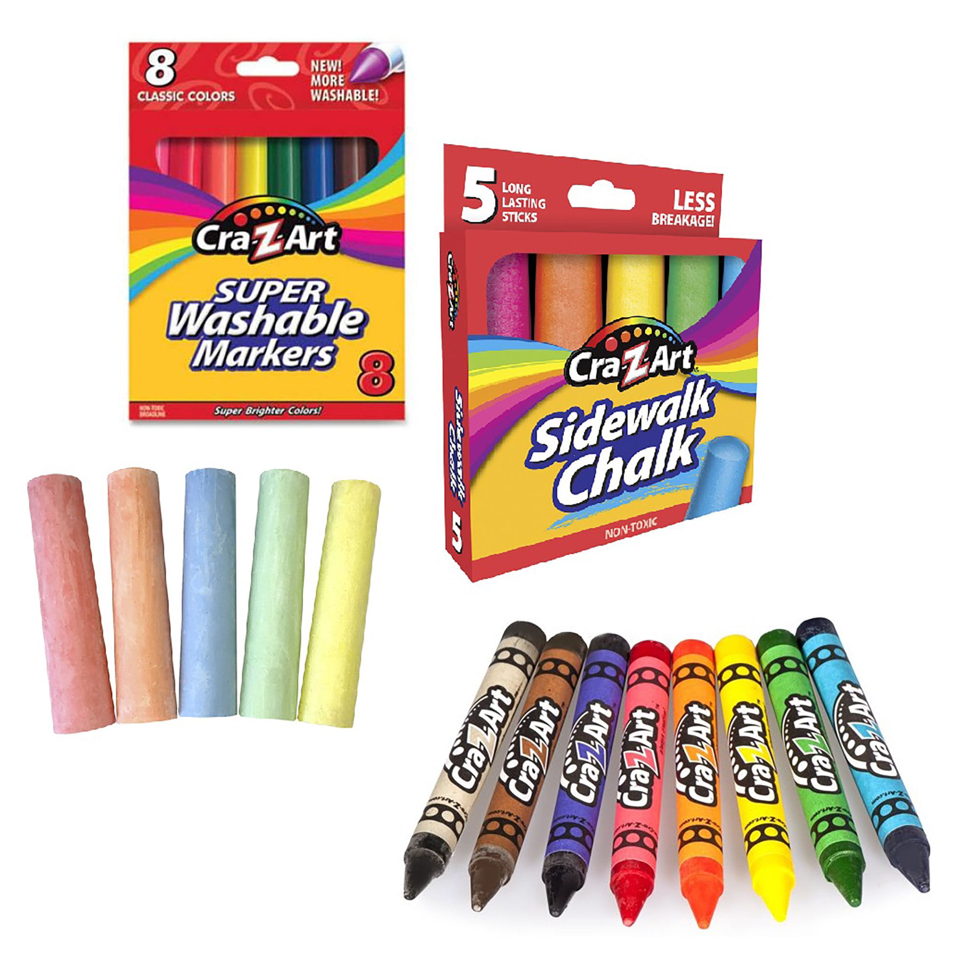 Crayola Colossal Tub of Glitter Art Set (81 Pieces) $15