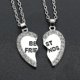 thumbnail image 3 of Collar con colgante de corazón de conejo de Alicia en plata de ley con naipes de as de corazones Yashi, 3 of 4