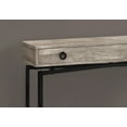 thumbnail image 2 of 42.5" Taupe Brown Contemporary Rectangular Console Table Accent, 2 of 4