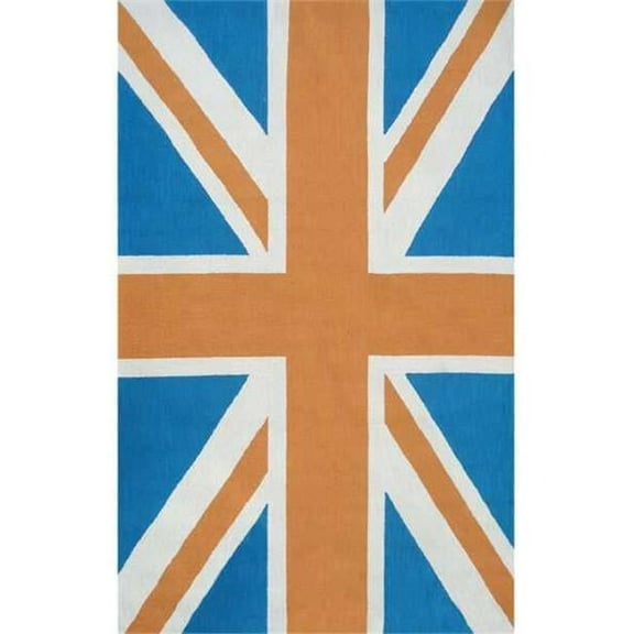 THE RUG MARKET 25462E Union jack orange rug