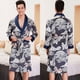 thumbnail image 1 of Ropa de dormir de seda, ropa de dormir de seda helada para hombres, ropa de dormir de manga larga para hombres, batas de baño, ropa para el hogar, 1 of 6