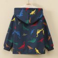 thumbnail image 6 of JAJAHO Toddler And Kids Boys Jacket With Sherpa Lining Cartoon Dinosaur Zipper Winter Coats Sizes 1-7Y, 6 of 8
