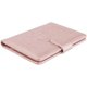 thumbnail image 4 of Funda de cuero para pasaporte, billetera de viaje con bloqueo RFID para pasaporte/tarjeta de crédito/boleto aéreo(rosa claro), 4 of 5