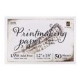 thumbnail image 1 of Richeson Printmaking Paper, 135# 12x18 inches, 50 Sheets (100769), 1 of 3