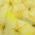 thumbnail image 1 of oneOone Velvet Yellow Fabric Tropical Abstract Leaf Craft Projects Decor Fabric Printed By The Yard 58 Inch Wide, 1 of 4