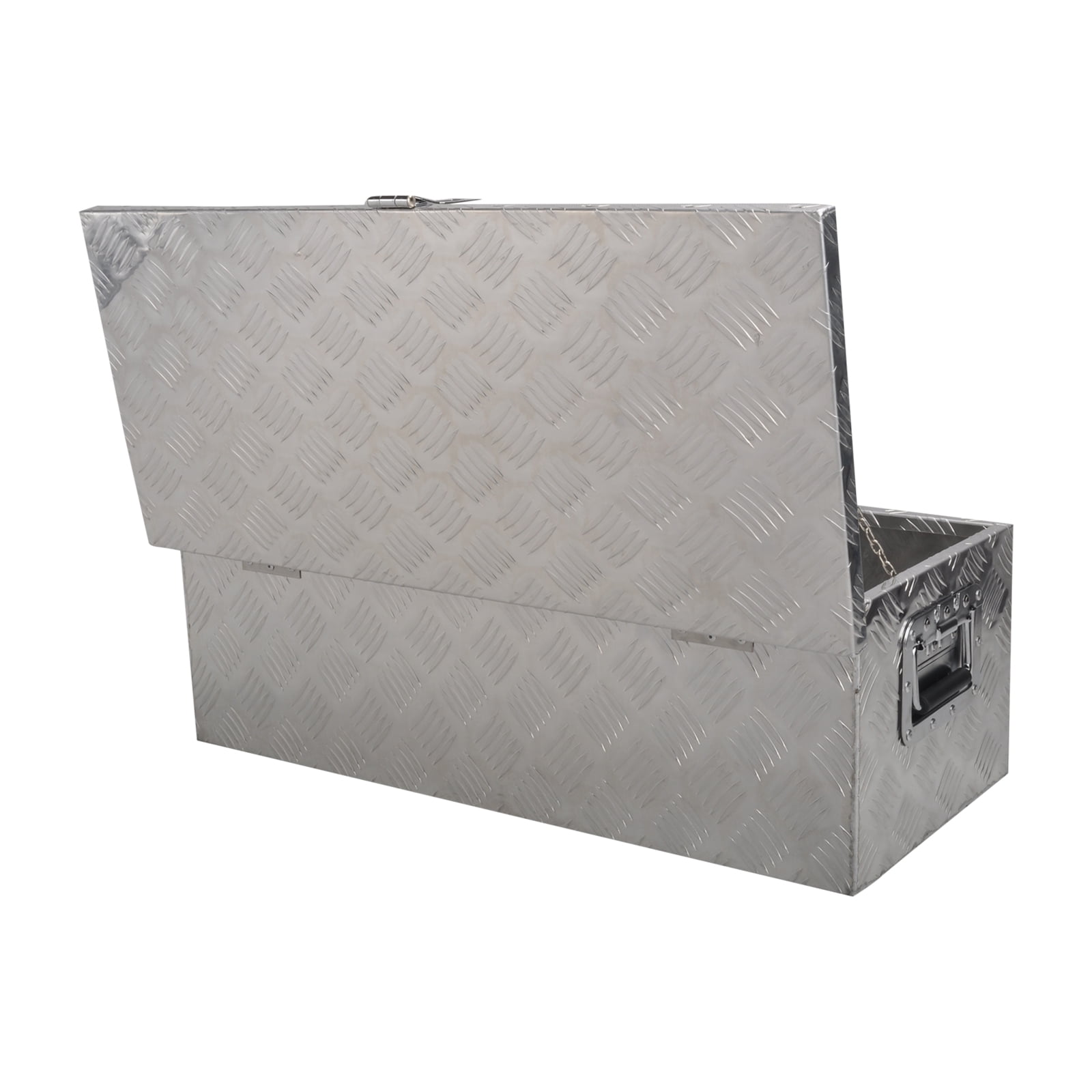 30"x13"x10" Aluminum Truck Tool Box Trailer Tongue Box Pickup Storage RV