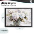 thumbnail image 4 of Stupell Industries Transitional Blushing Bride Garden Flowers Black Floating Frame Canvas Art, 25 x 17, by Tina LeCour, 4 of 8