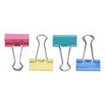 thumbnail image 3 of Moustache Binder Clips, Assorted Colors, 12 Count, 3 of 3
