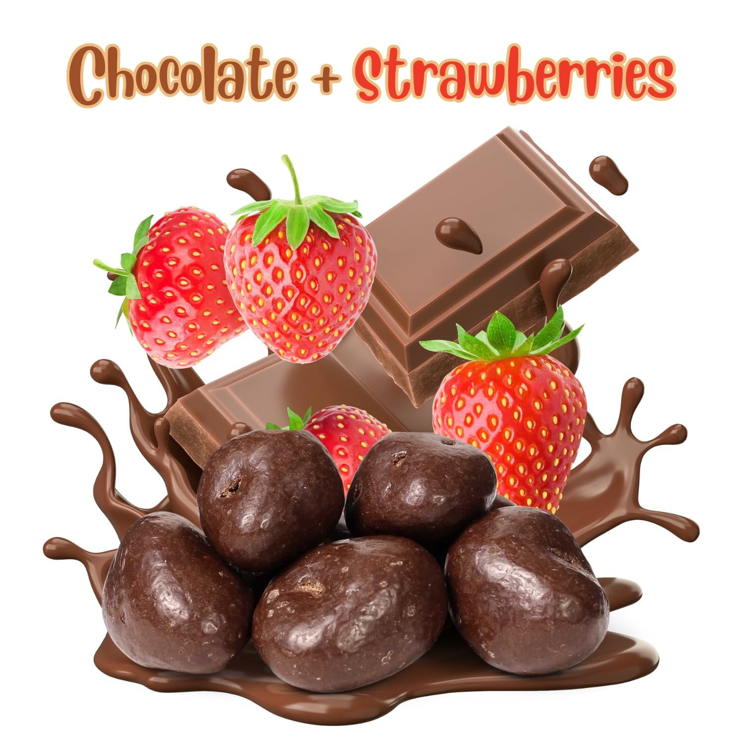 Milk Chocolate Covered Dried Strawberries by It's Delish, 5 Lbs Bulk Bag  Gourmet Dairy Chocolate Covered Strawberry Fruit Snacks Bulk Chocolate Candy  Dairy, Kosher