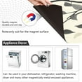 thumbnail image 4 of Yayeee Magnetic Dishwasher Cover for The Front Decoration Home Kitchen Machine Sticker Protector, Leaves Pattern, 4 of 6