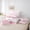 Pink C, variant on Erosebridal Letter Monogrammed B Twin Bedding Sets 7-Piece For Kids,Girls Cartoon Ribbon Bowknot Bedding Comforter Set,Pink Reversible