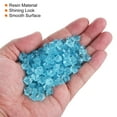 thumbnail image 5 of Uxcell 300 Pack Glow Rocks 8-10mm Glow Pebbles Decoration in the Dark Luminous Stones Decor DIY Decorative Sky Blue, 5 of 7