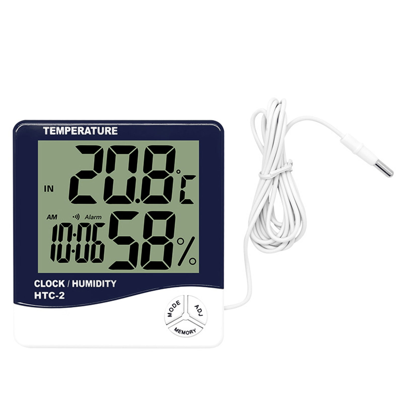 Indoor & Outdoor Temperature Monitor LCD Digital Temperature Humidity Meter Hygrometer Thermometer 
