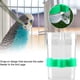 thumbnail image 5 of Comedero para pájaros de 2 piezas, comederos automáticos para bebederos para pájaros, dispensador de agua automático portátil de plástico para pájaros para uso de alimentación de animales pequeñ, 5 of 5